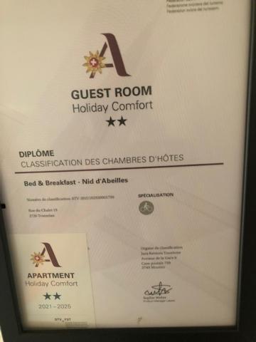 Ferienwohnung Nid d'abeilles Tramelan Exterior foto